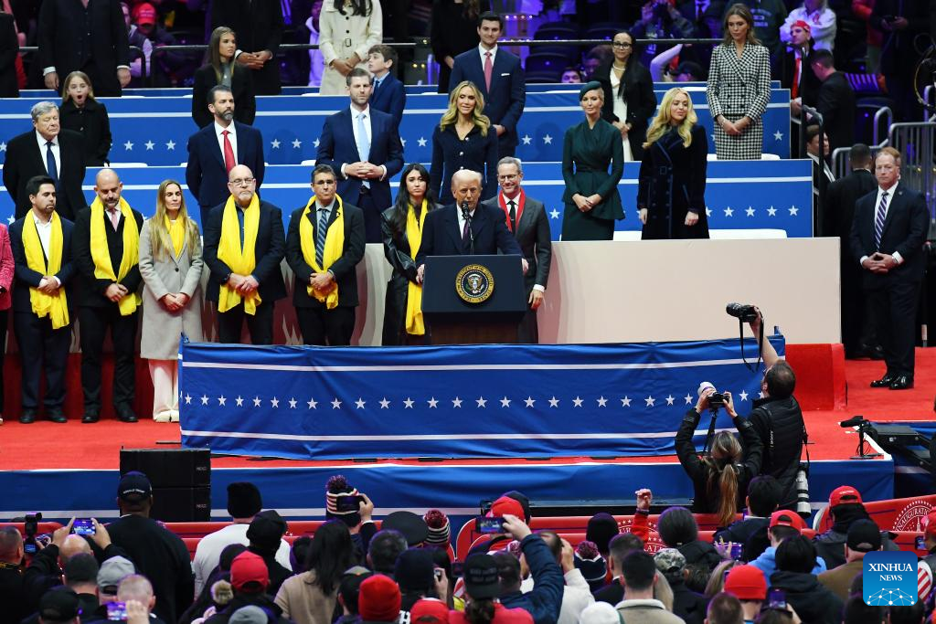 Trump sworn in as 47th U.S. president