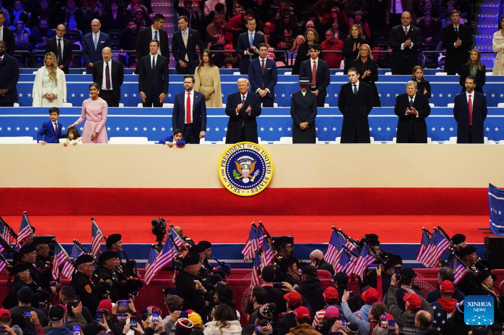 Trump sworn in as 47th U.S. president