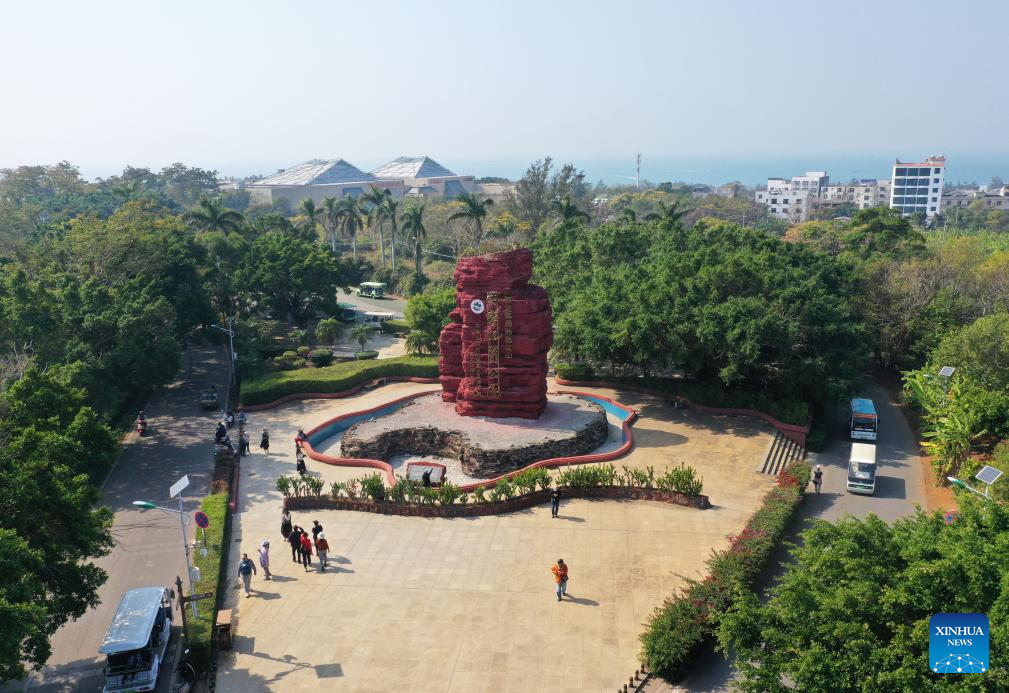 View of Weizhou Island in S China's Guangxi