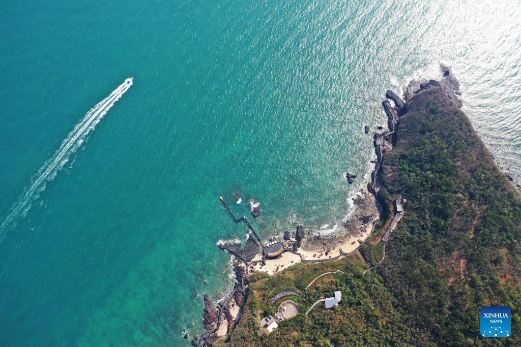 View of Weizhou Island in S China's Guangxi