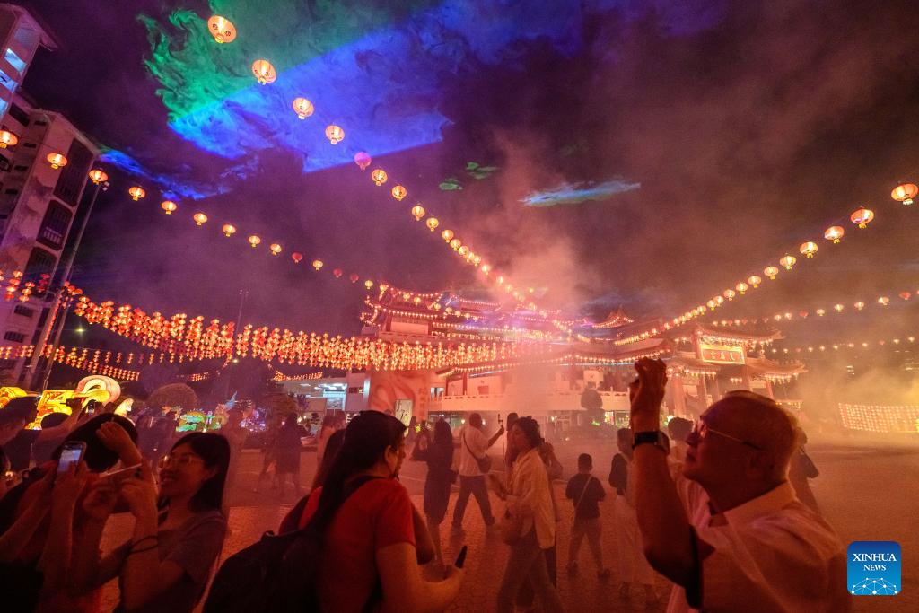 Lighting ceremony held to mark upcoming Chinese New Year in Malaysia