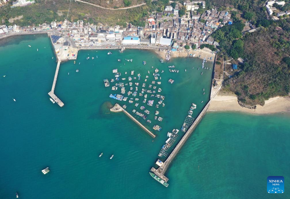 View of Weizhou Island in S China's Guangxi