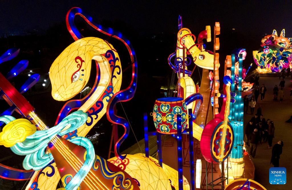 2025 Chang'an Lantern Festival opens in Xi'an