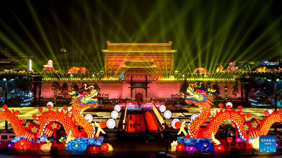 2025 Chang'an Lantern Festival opens in Xi'an