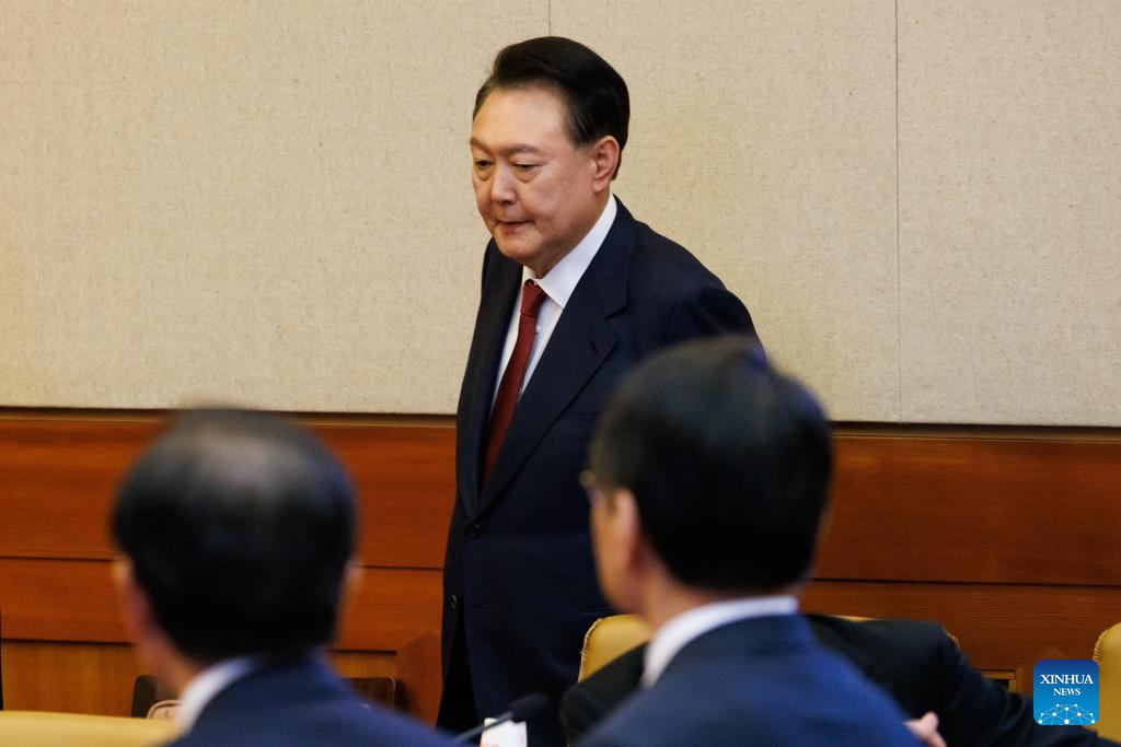 S. Korea's court holds 4th hearing of Yoon's impeachment trial