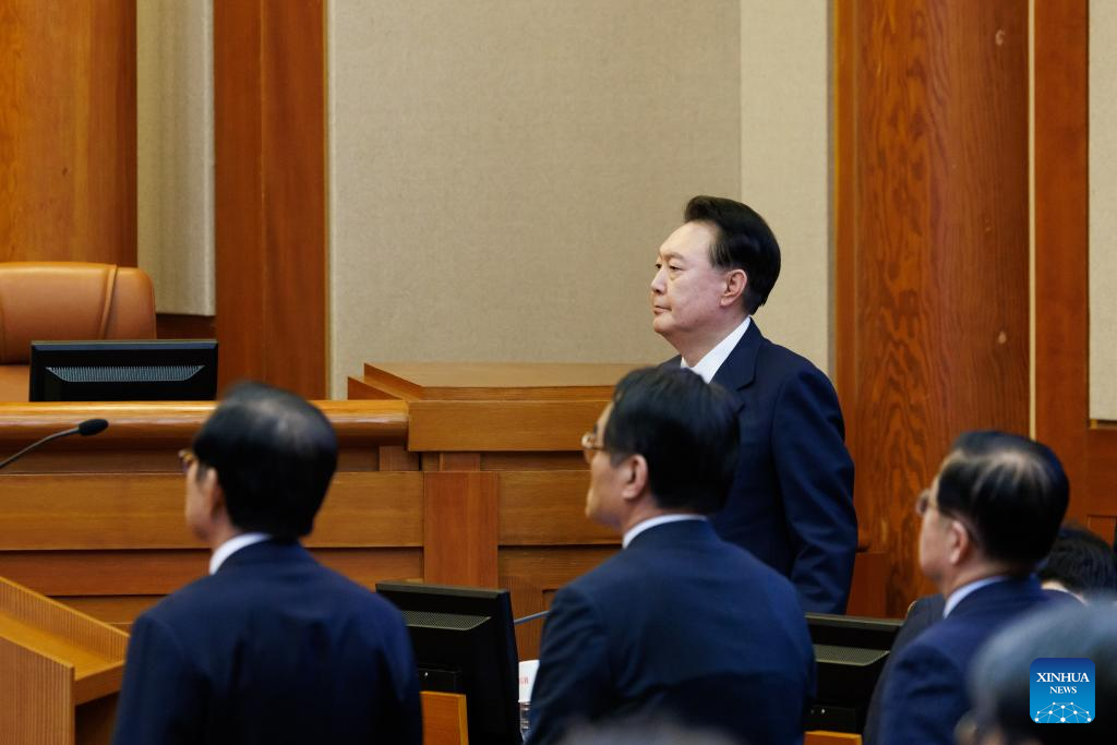 S. Korea's court holds 4th hearing of Yoon's impeachment trial