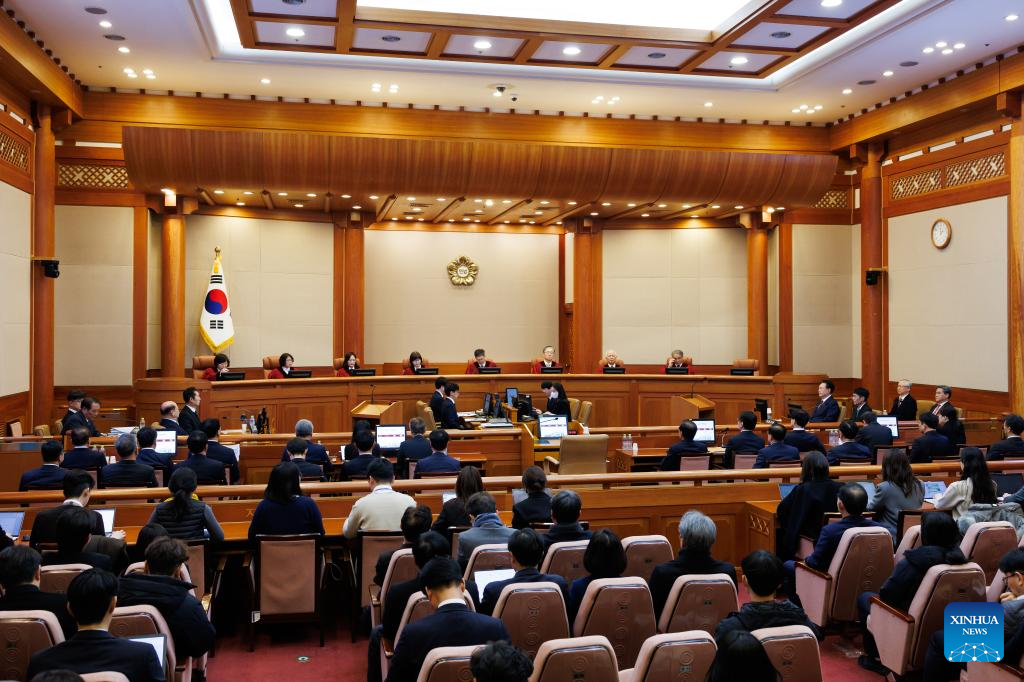 S. Korea's court holds 4th hearing of Yoon's impeachment trial