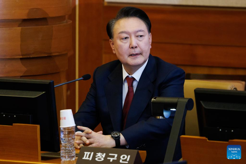 S. Korea's court holds 4th hearing of Yoon's impeachment trial