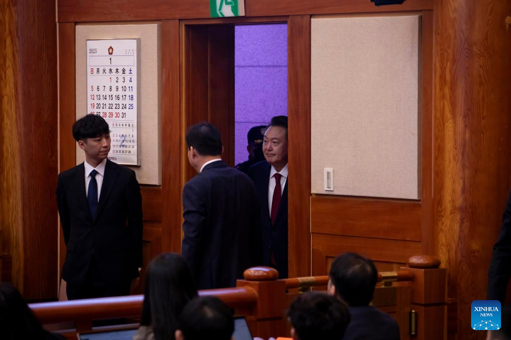 S. Korea's court holds 4th hearing of Yoon's impeachment trial