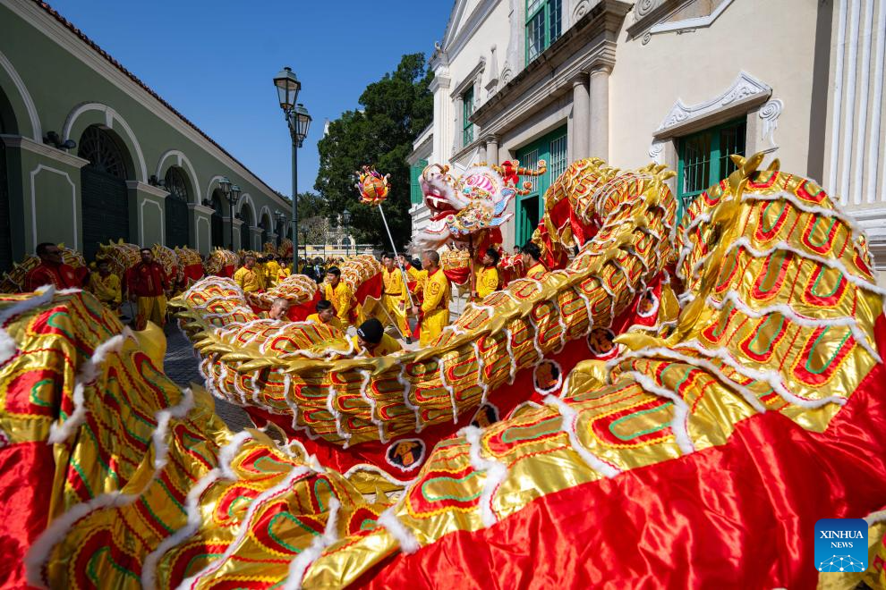 Tour event in celebration of Chinese New Year held in Macao