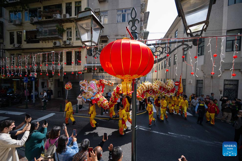 Tour event in celebration of Chinese New Year held in Macao