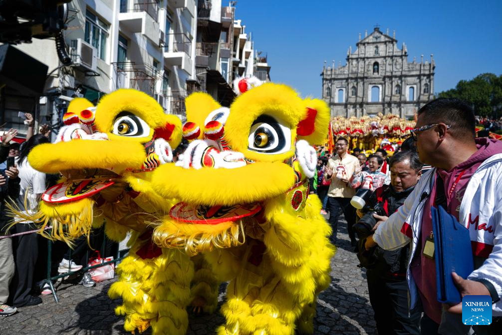 Tour event in celebration of Chinese New Year held in Macao