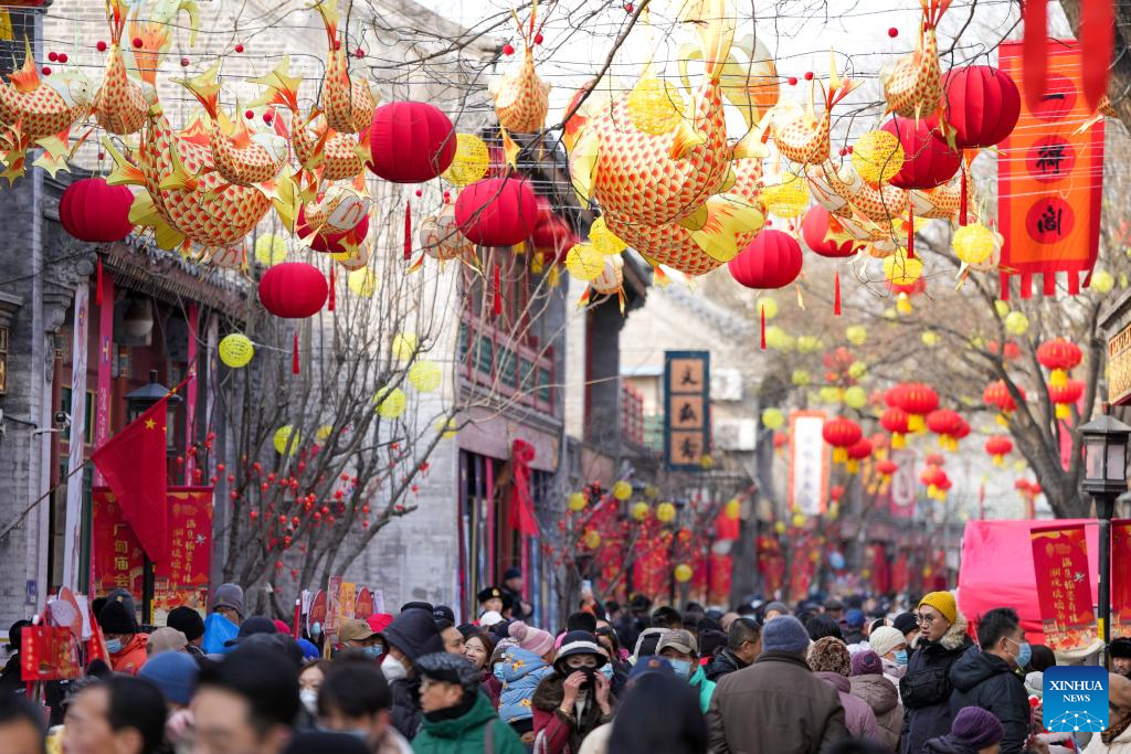 Various events held to celebrate Spring Festival across China