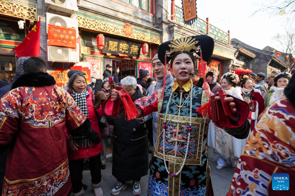 Various events held to celebrate Spring Festival across China