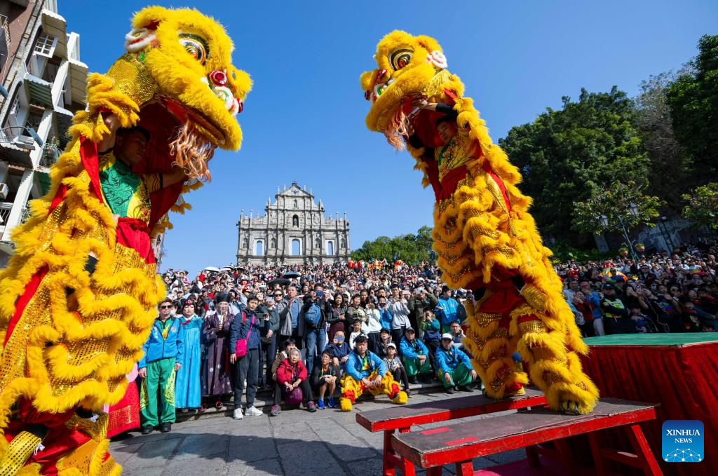 Various events held to celebrate Spring Festival across China