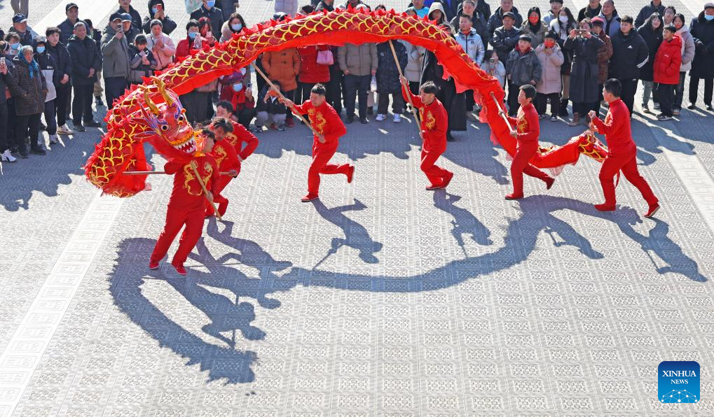 Various events held to celebrate Spring Festival across China