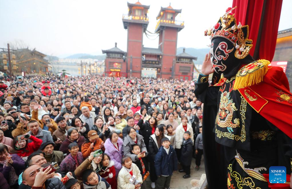 Various events held to celebrate Spring Festival across China