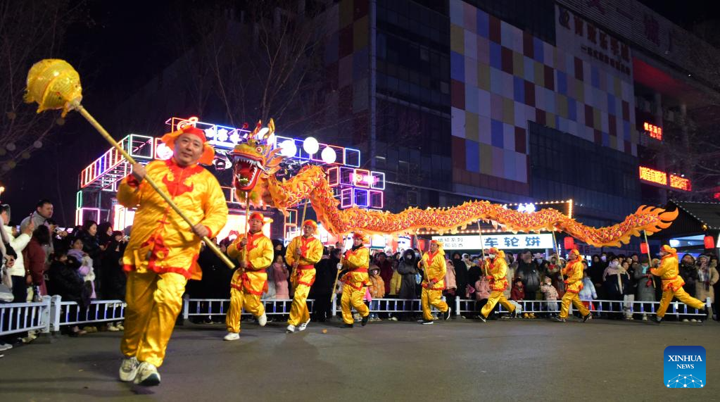 Various events held to celebrate Spring Festival across China