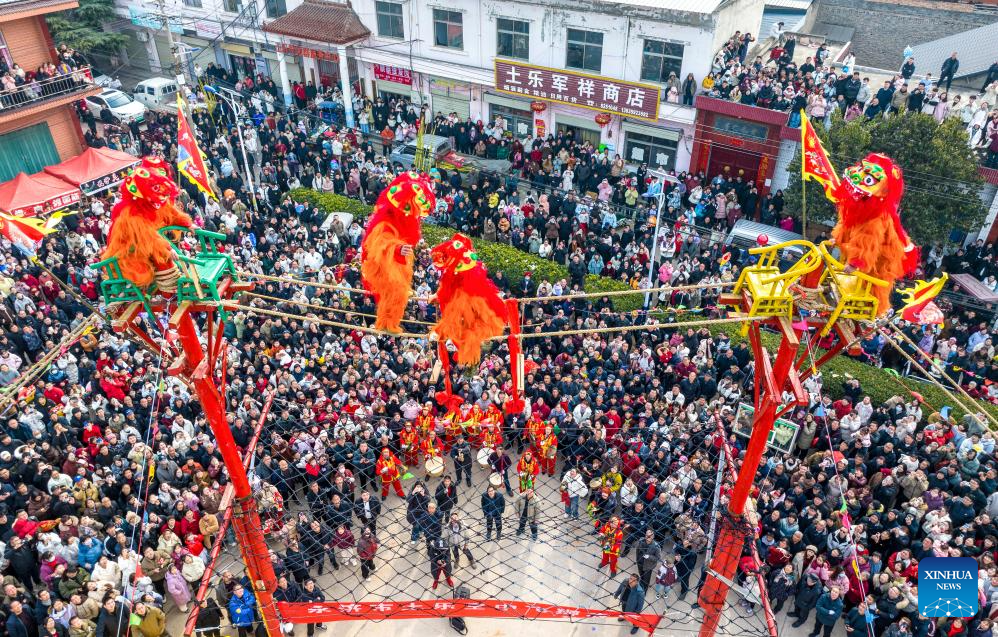 Various events held to celebrate Spring Festival across China