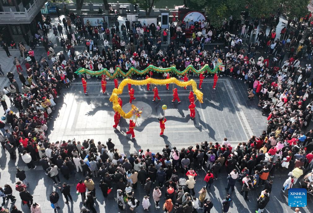 Various events held to celebrate Spring Festival across China