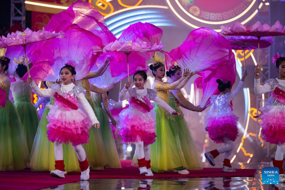 Parade held to mark Chinese New Year in Macao