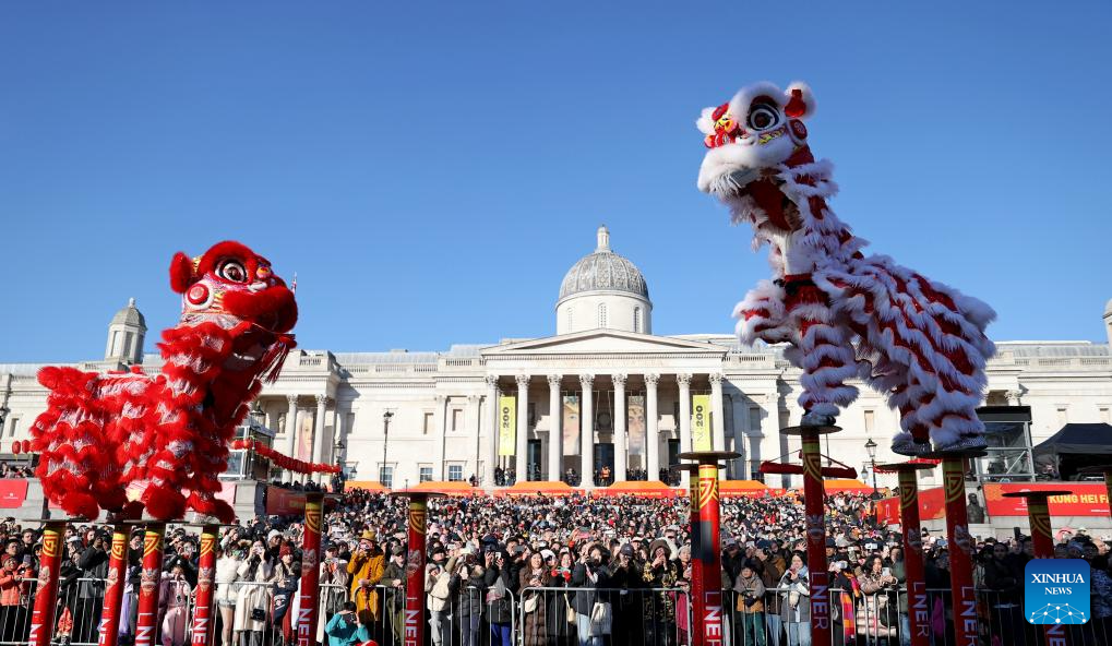 Various activities held in London to celebrate Chinese Year of Snake