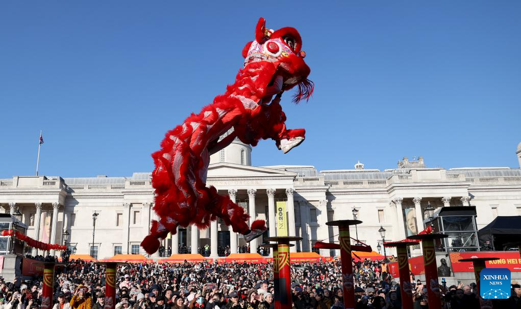 Various activities held in London to celebrate Chinese Year of Snake