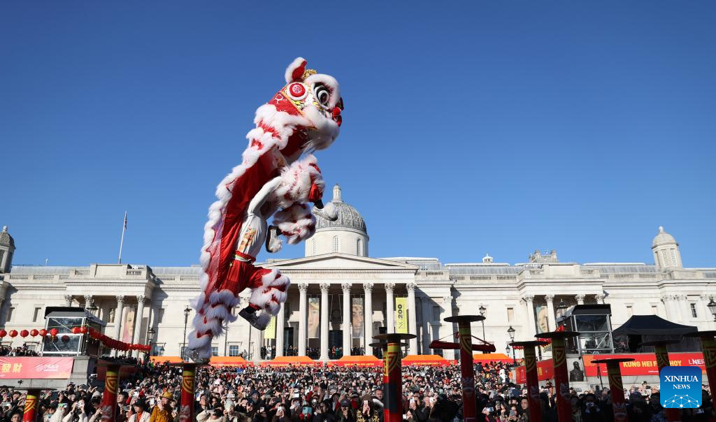 Various activities held in London to celebrate Chinese Year of Snake