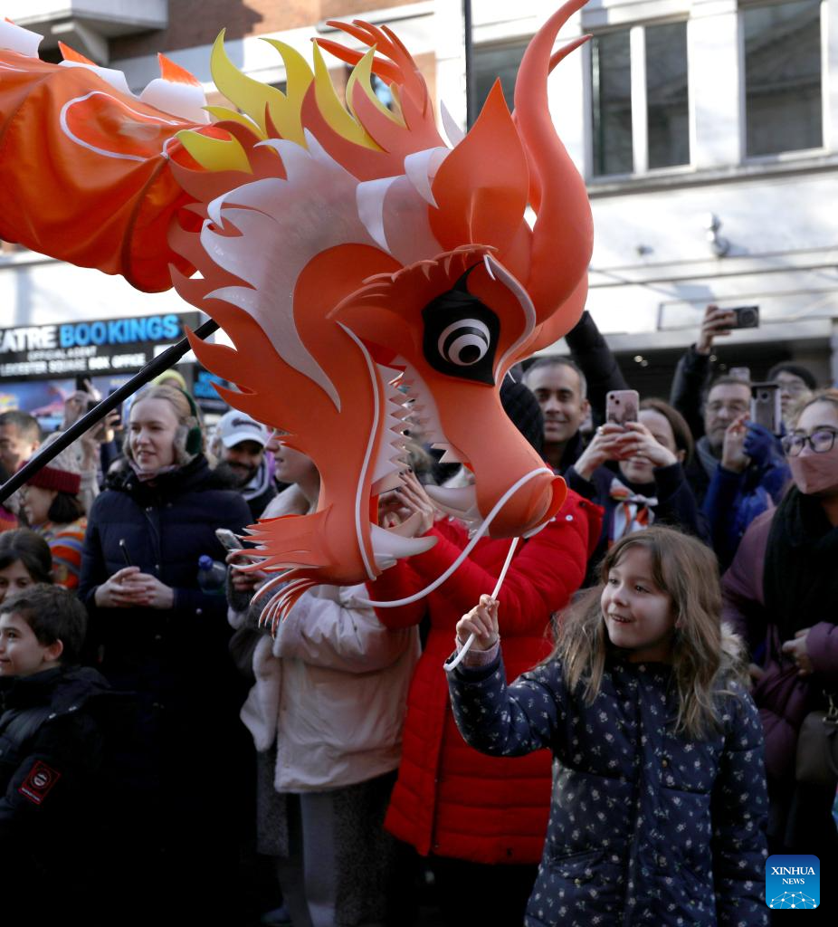 Various activities held in London to celebrate Chinese Year of Snake