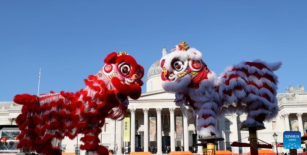 Various activities held in London to celebrate Chinese Year of Snake