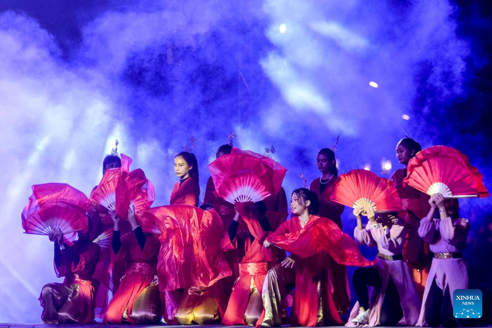 Chinese New Year Carnival held in Yogyakarta, Indonesia