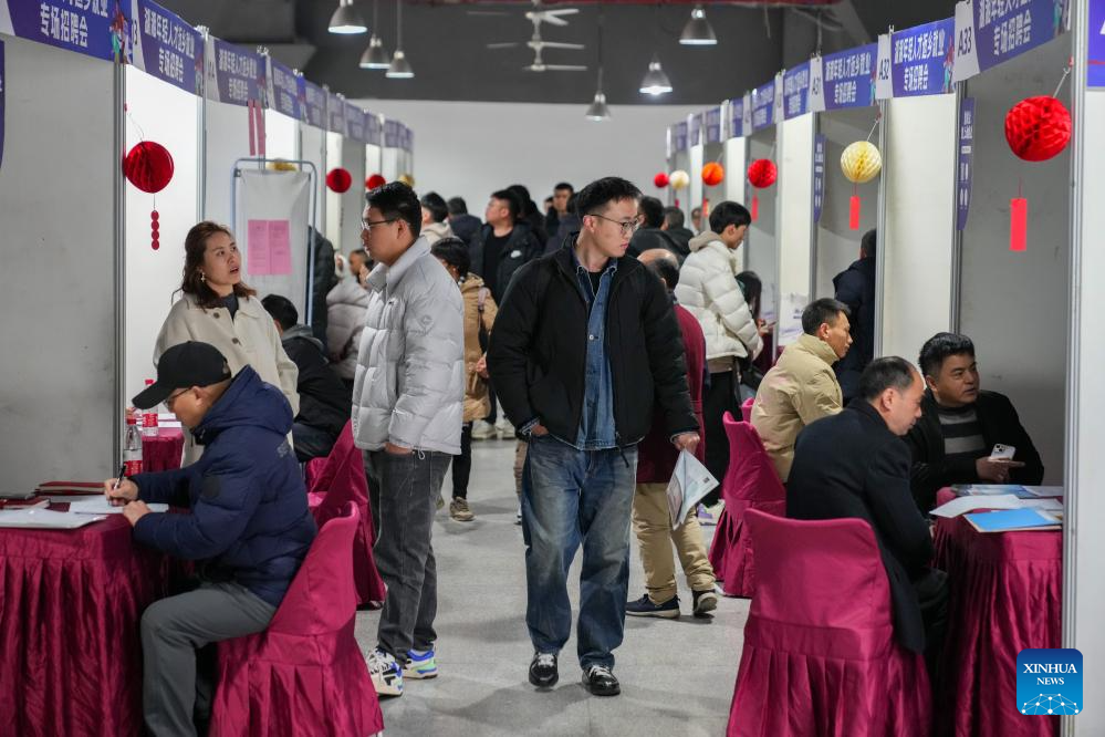 Job fairs held across China