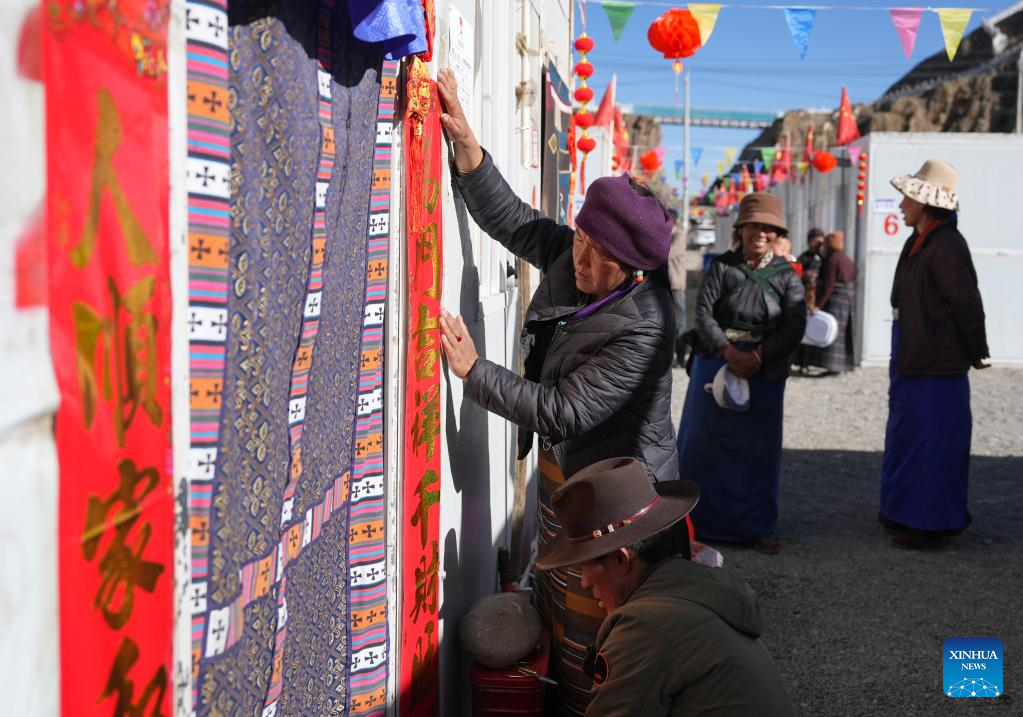 Normal life restored at Xizang's post-quake resettlement sites