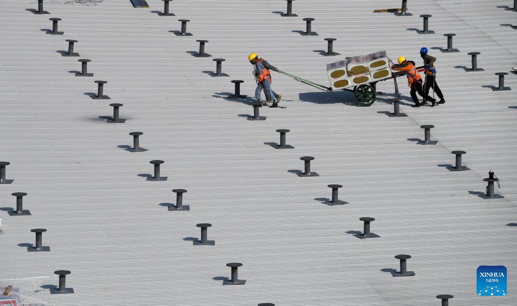 In pics: construction site of phase III expansion and renovation project of Sanya Phoenix Int‘l Airport