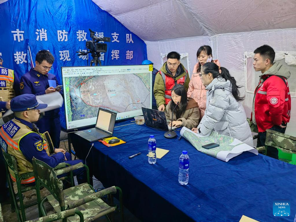 About 200 people relocated after fatal landslide in SW China's Sichuan