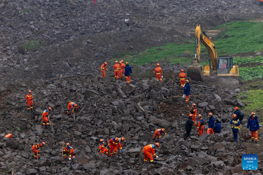 One dead, 28 missing after landslide in SW China