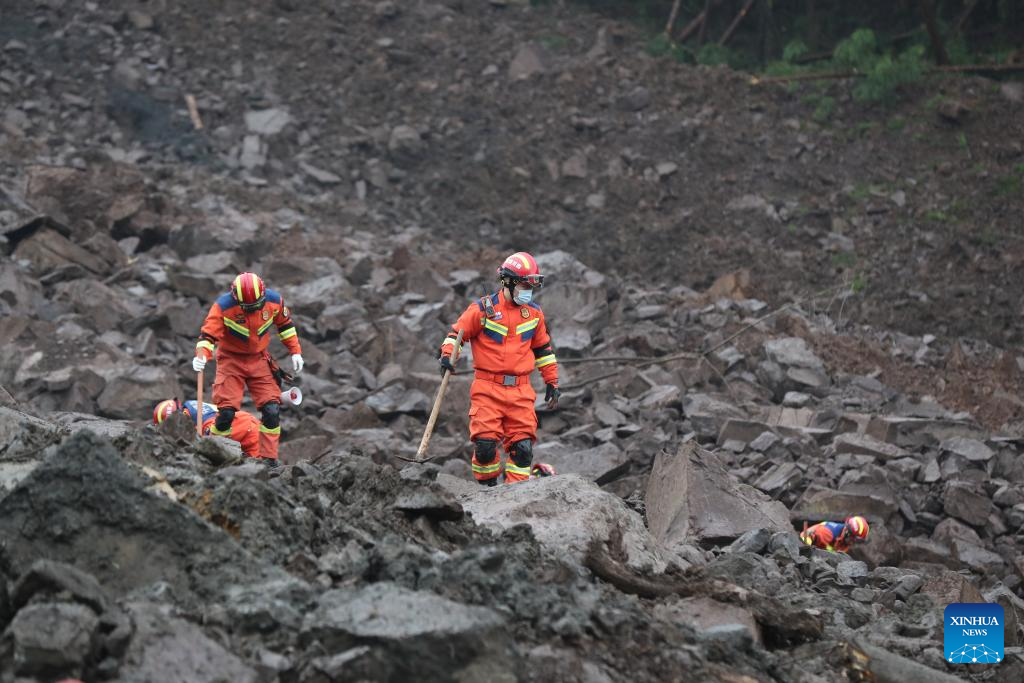 One dead, 28 missing after landslide in SW China