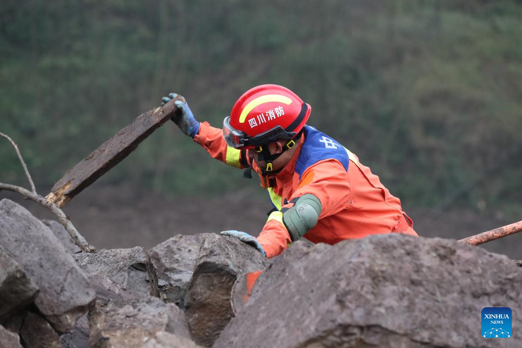 One dead, 28 missing after landslide in SW China