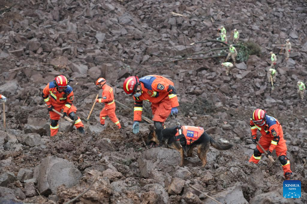 One dead, 28 missing after landslide in SW China