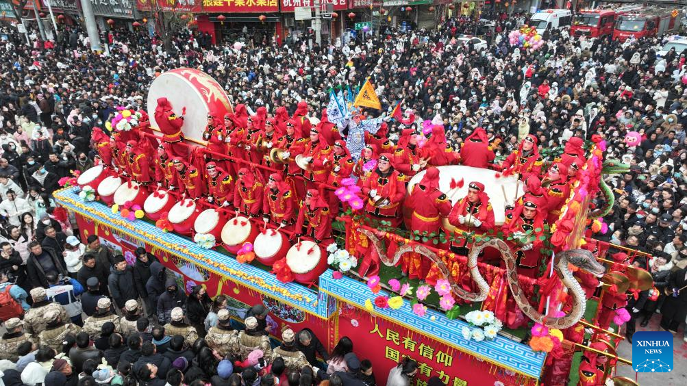 Various activities held across China to celebrate upcoming Lantern Festival