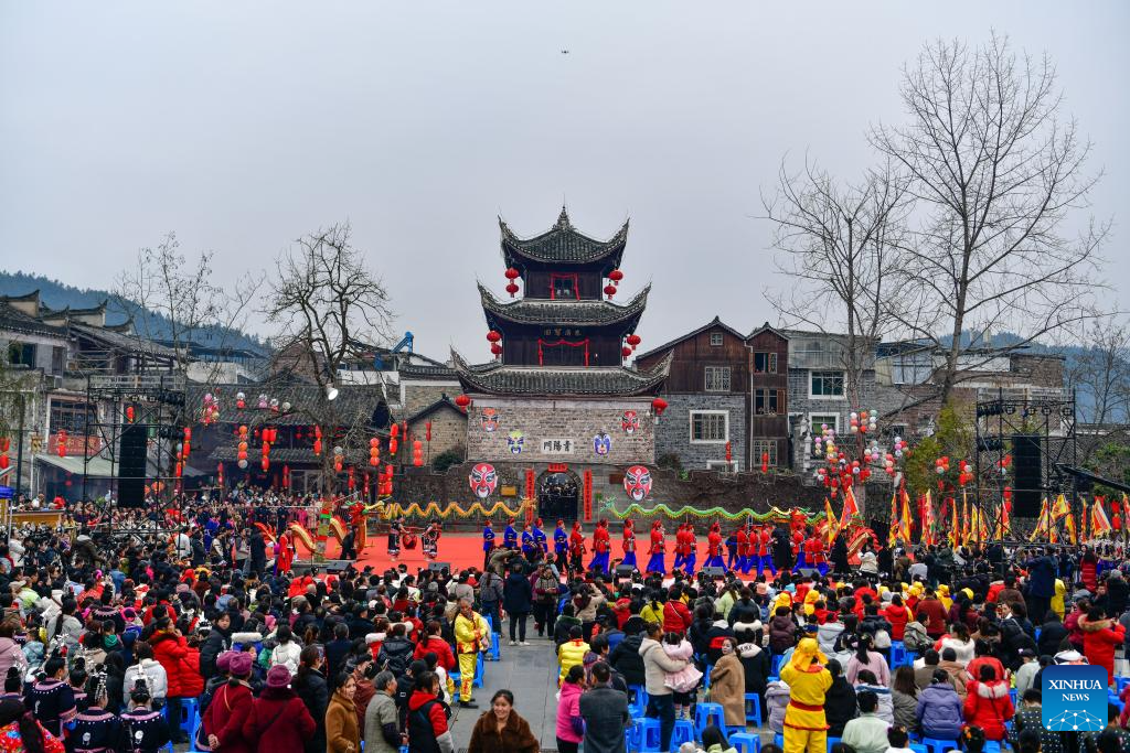 In pics: Lantern Festival celebration in China's Guizhou