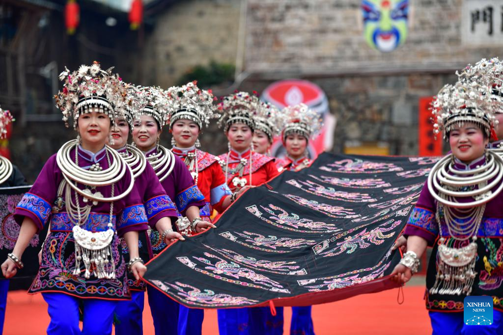 In pics: Lantern Festival celebration in China's Guizhou