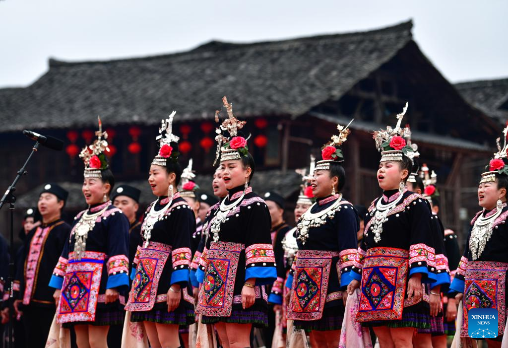 In pics: Lantern Festival celebration in China's Guizhou