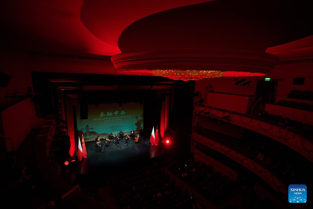 Chinese Spring Festival concert held in Warsaw, Poland