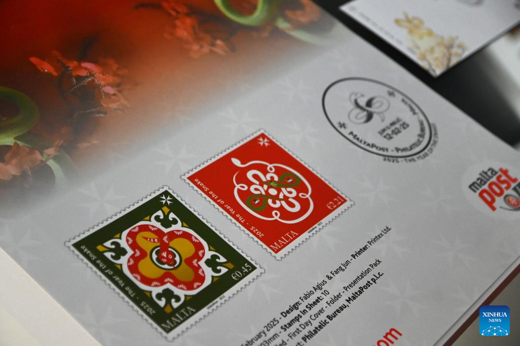 Malta issues special zodiac stamps to mark Year of the Snake