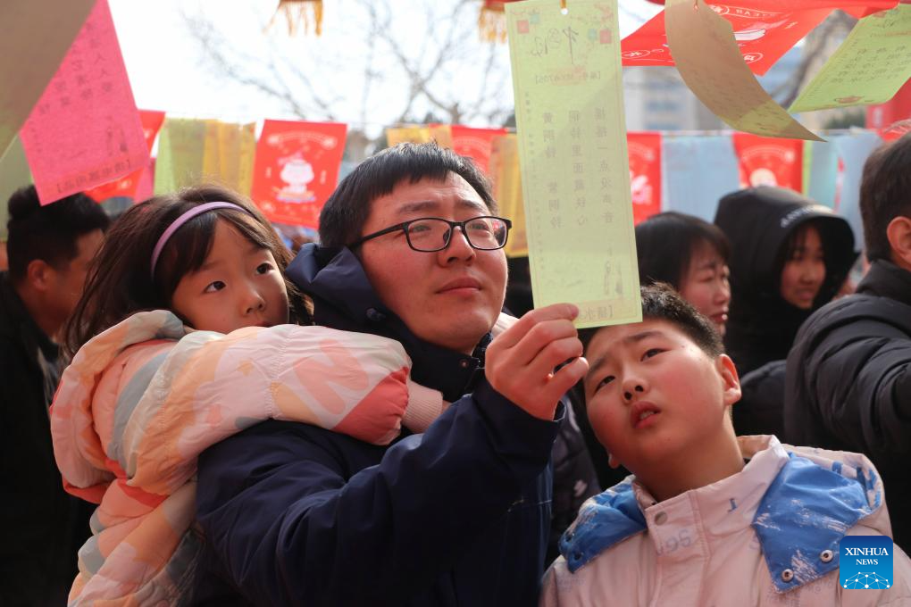 Various activities held across China to celebrate Lantern Festival