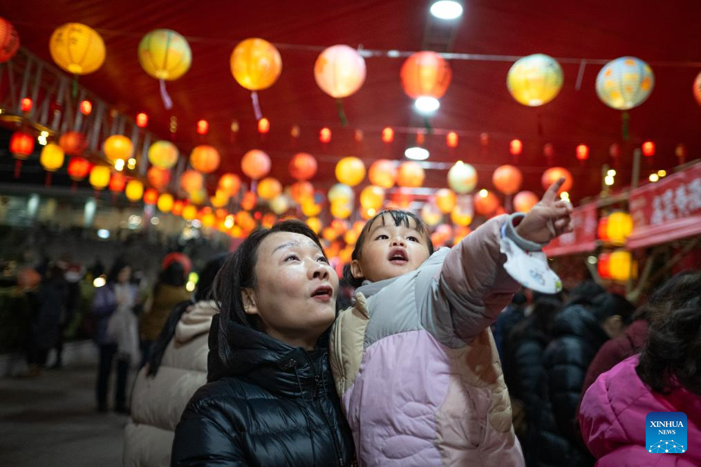 Various activities held across China to celebrate Lantern Festival