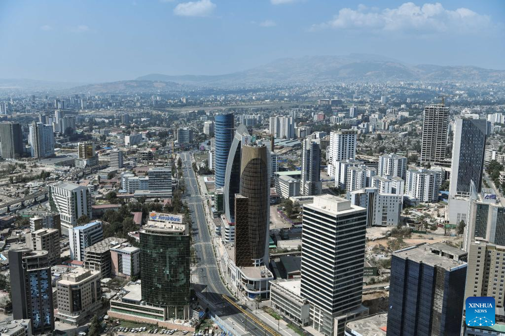 City view of Addis Ababa, Ethiopia