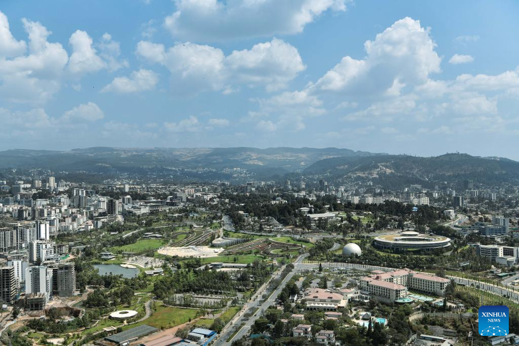 City view of Addis Ababa, Ethiopia