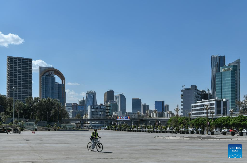 City view of Addis Ababa, Ethiopia